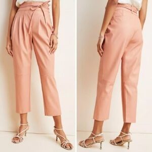 Anthropology Blank NYC Chelsea tapered faux leather Pants